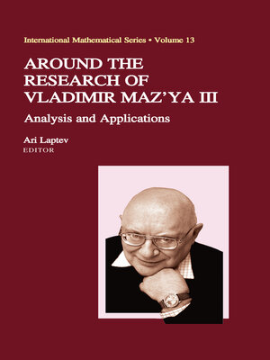 cover image of Around the Research of Vladimir Maz'ya III